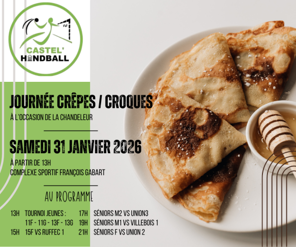 Journée Club CRÊPES / CROQUE